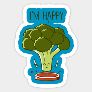 Happy Sticker